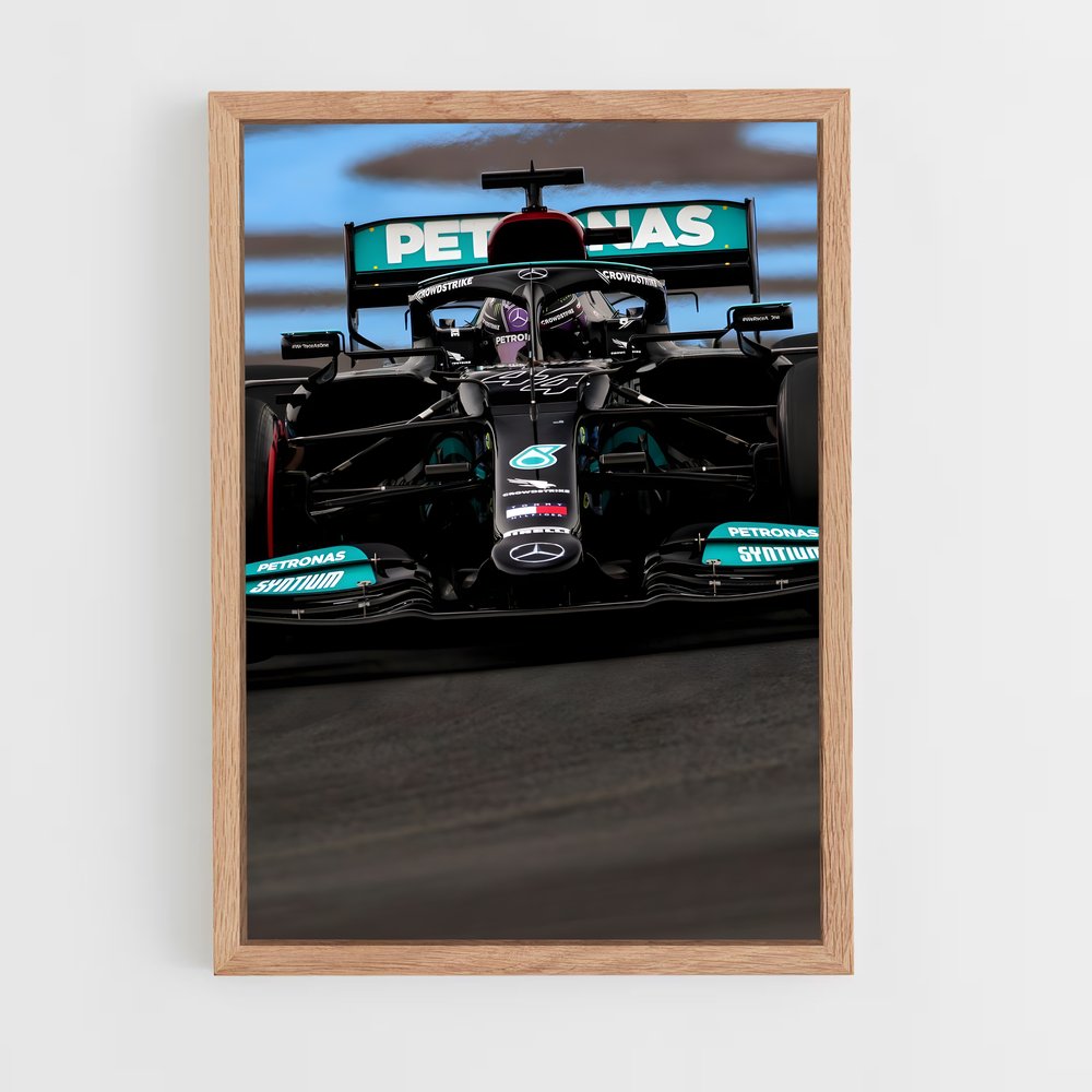 Poster Lewis au Sommet – affiche Voitures de Formule 1 (vue 4)
